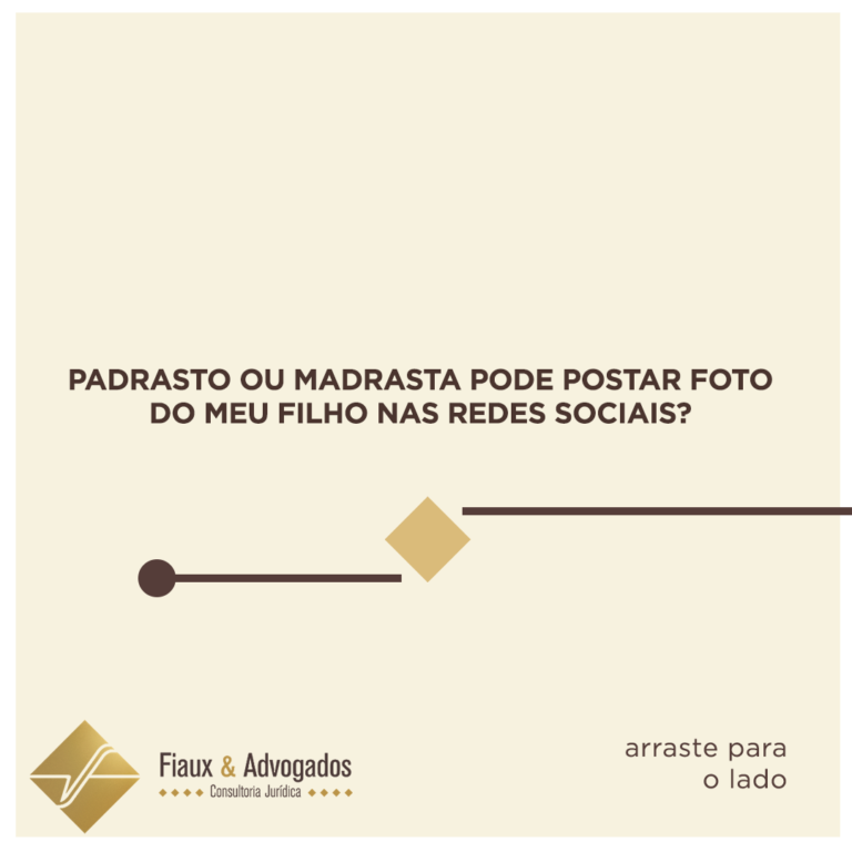 Padrasto ou madrasta pode postar foto do meu filho nas redes sociais?