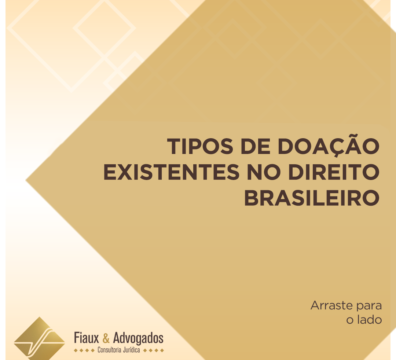 Tipos de doação existentes no Direito brasileiro