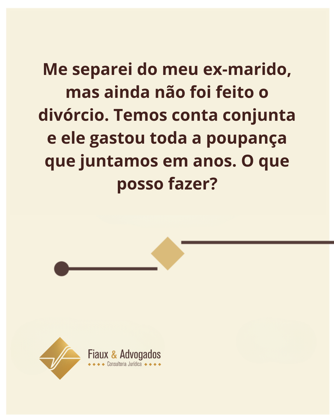 Me separei do meu ex-marido, mas ainda não foi feito o divórcio